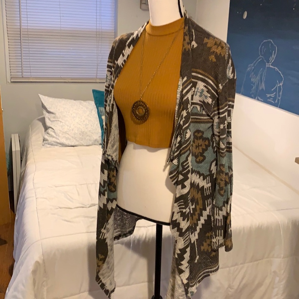 Tribal Xhilaration cardigan